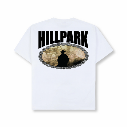 WHITE COWBOY SILHOUETTE TEE
