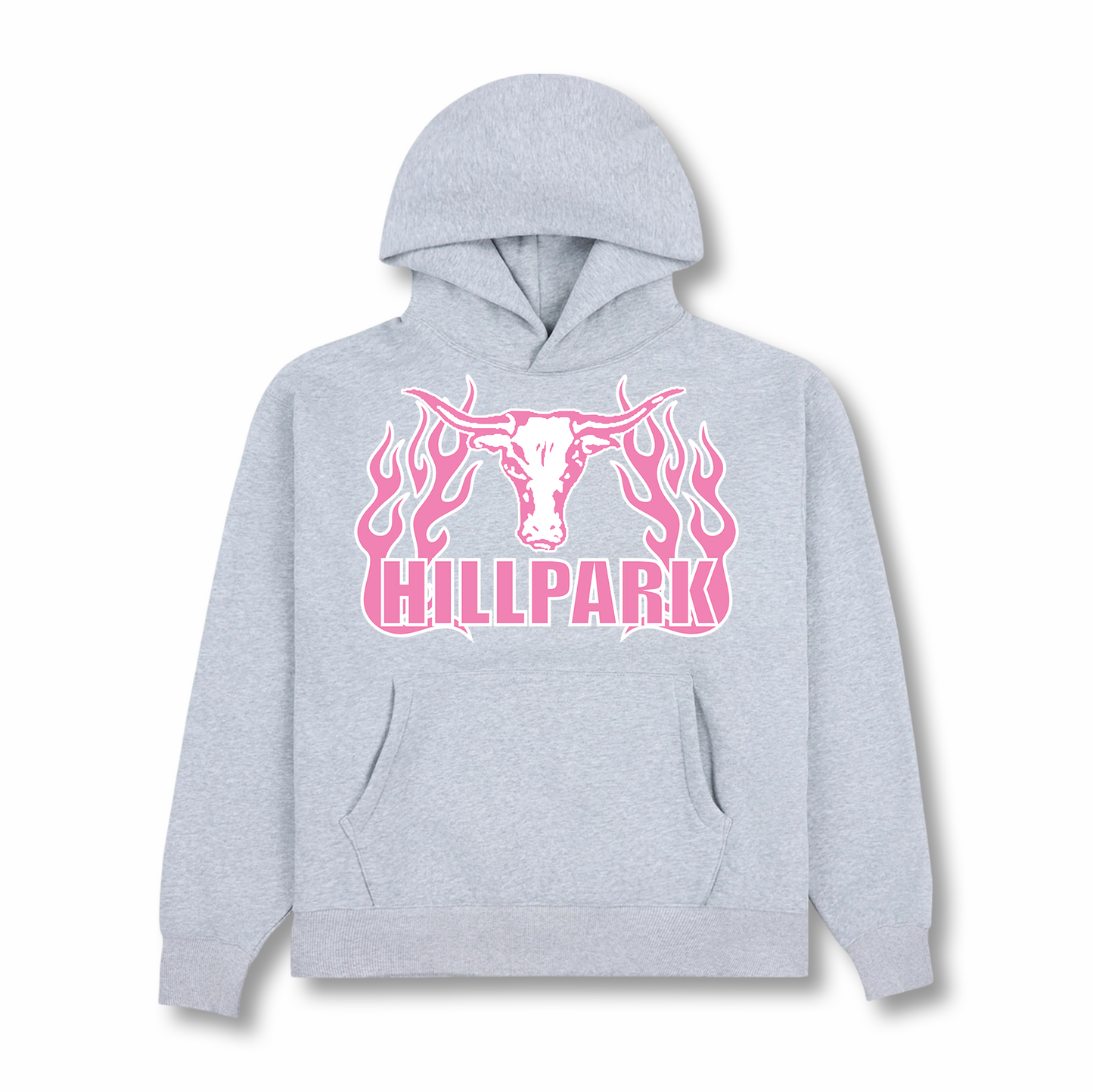 BULL HOODIE (ASH GREY)