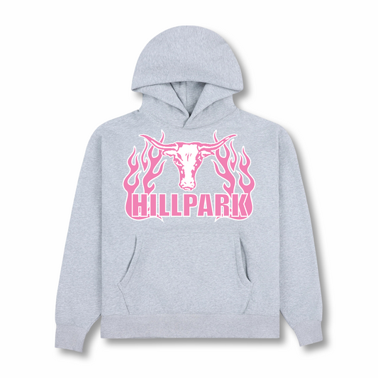 BULL HOODIE (ASH GREY)