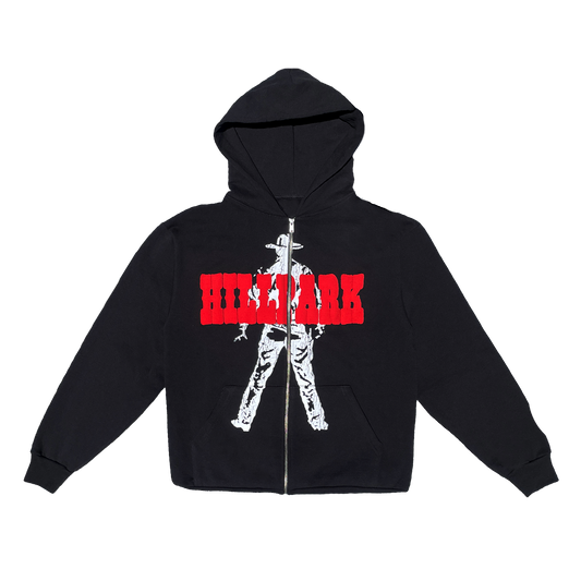 GUNSLINGER ZIP UP HOODIE - HILLPARK